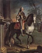 Joseph Highmore, Equestrian portrait of King George II